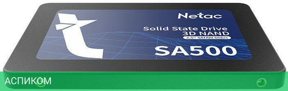 SSD диск Netac SA500 480Gb (NT01SA500-480-S3X)