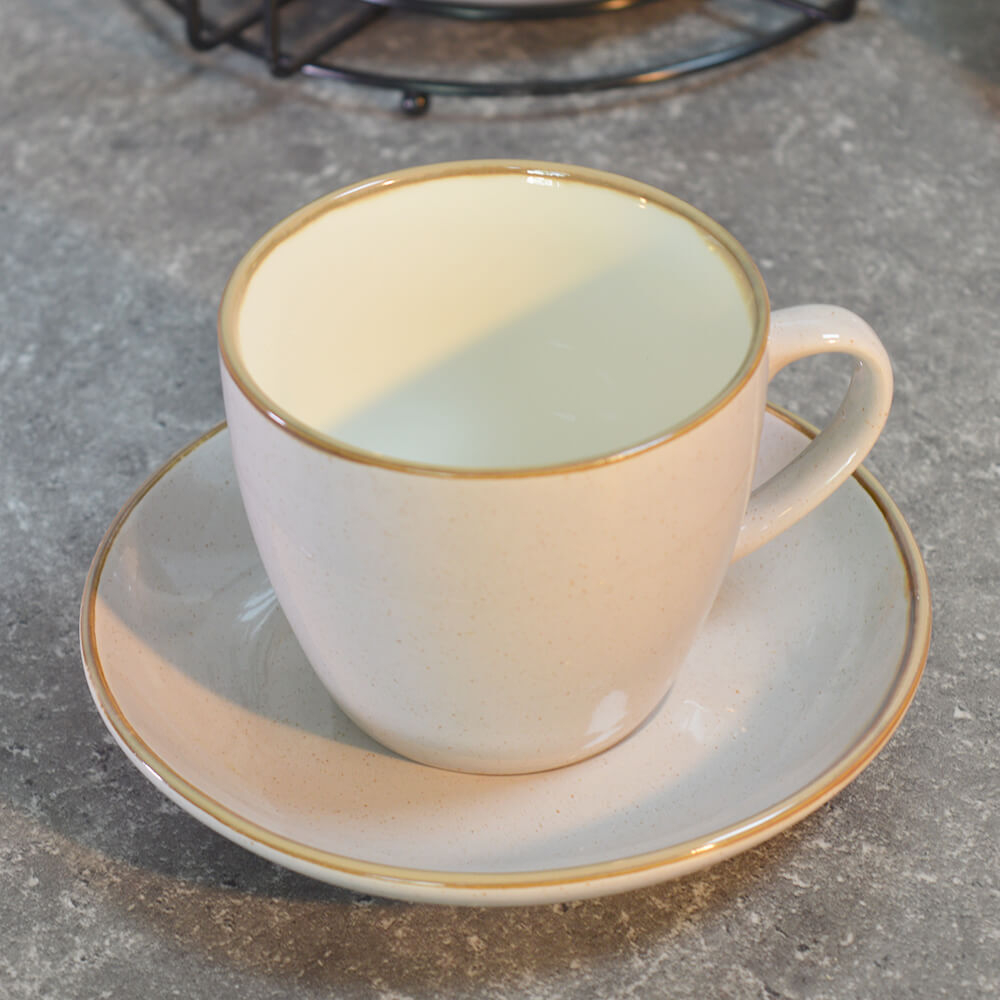 Чайный набор 12 предметов 240мл на подставке, 202441