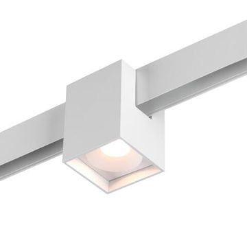 359518 SHINO NT24 146 белый Трековый низковольт. св-к диммир. со сменой цв.температуры, пульт ДУ/Tuya Smart Life IP20 LED 10W 48V 3000-6000K FLUM