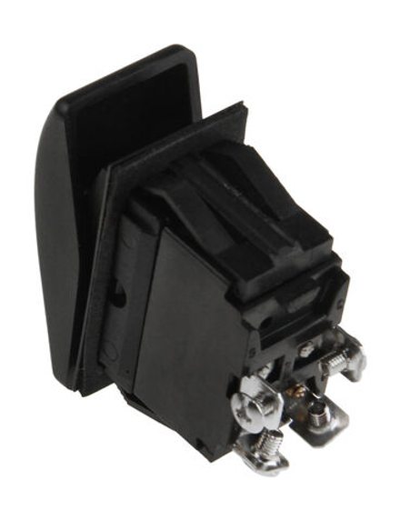 Переключатель 2-х позиц. (ON)-OFF 12B/16A без фиксации 1 положения