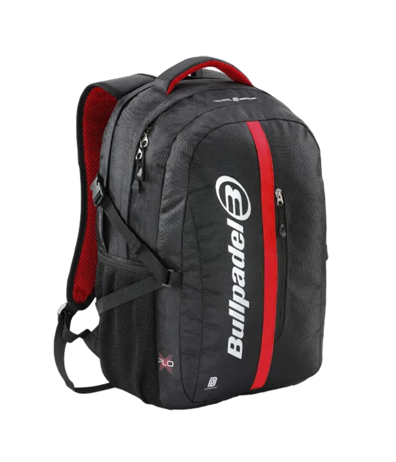 Рюкзак для падел Bullpadel XPLO Black 2025, с термокарманом и функциональными отделениями
