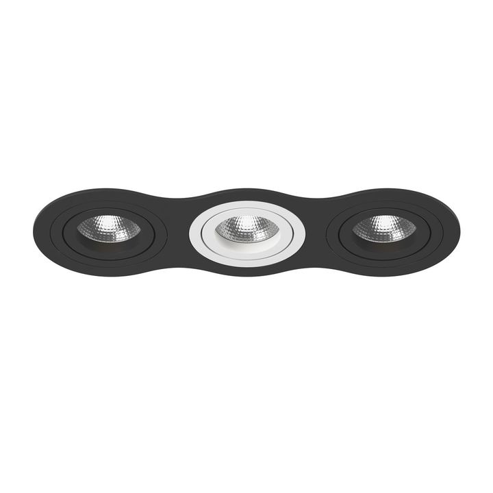 Комплект из светильника и рамки Lightstar Intero 16 (217637+217607+217606+217607) i637070607