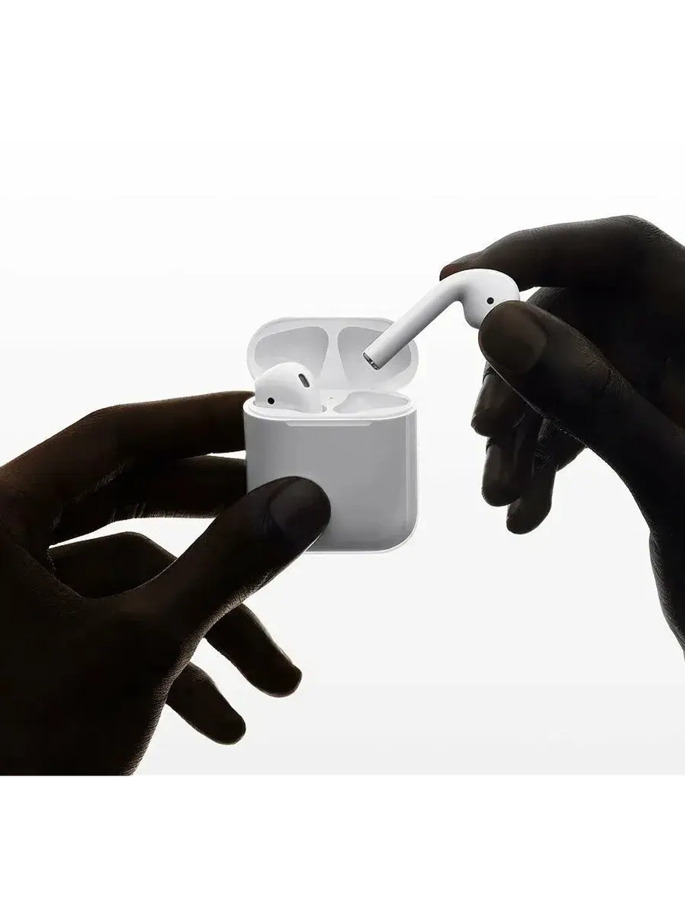 Беспроводные наушники Apple AirPods 2 с зарядным футляром