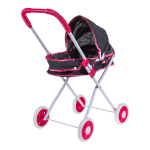 Коляска для куклы лежачая, пакет 918D-8