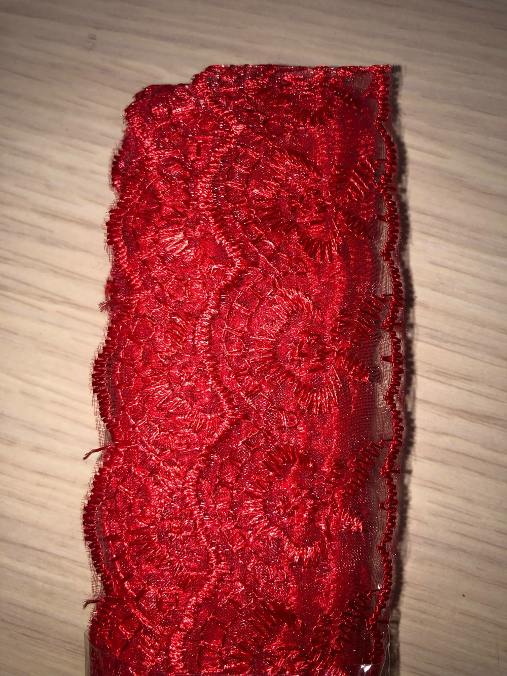 Кружево капроновое(органза) 35мм