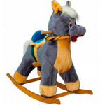 Качалка Конь средний, музыкальная