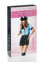 Костюм Грязный коп SM (42-44) (Цвет: черный с голубым)