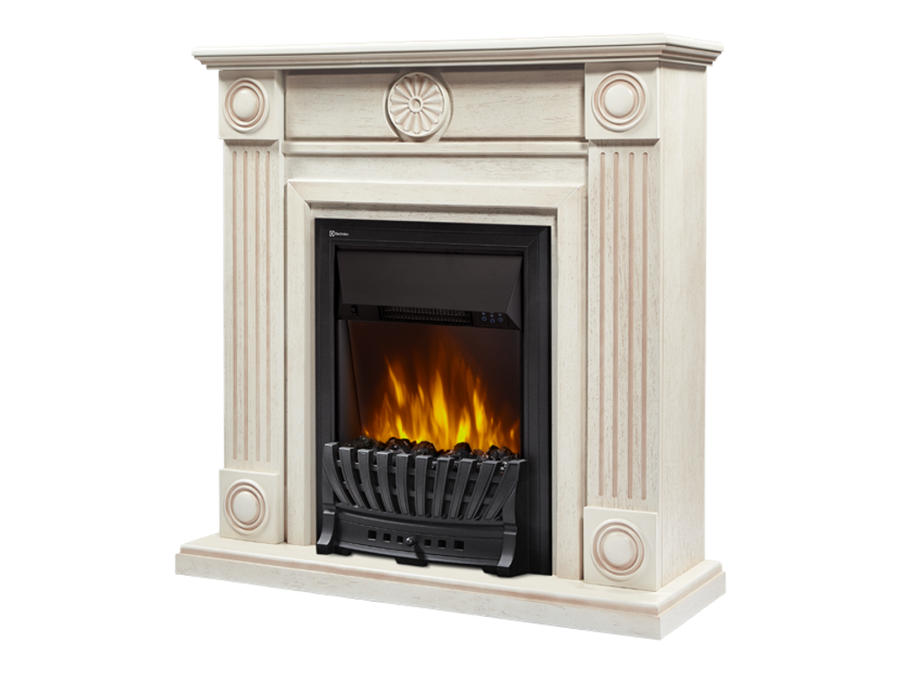 Портал Firelight Frame Classic шпон белёный дуб
