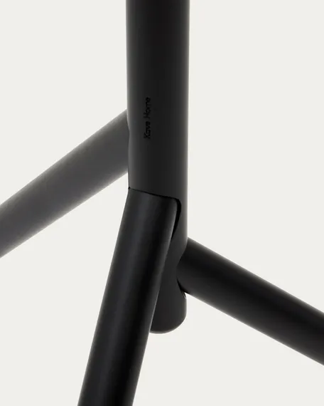 Напольная вешалка Nadue 170 см из массива бука, черная