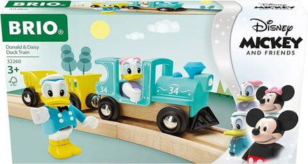 Поезд Brio - BRIO Retro Дональд Дак и Дейзи - Брио 33260