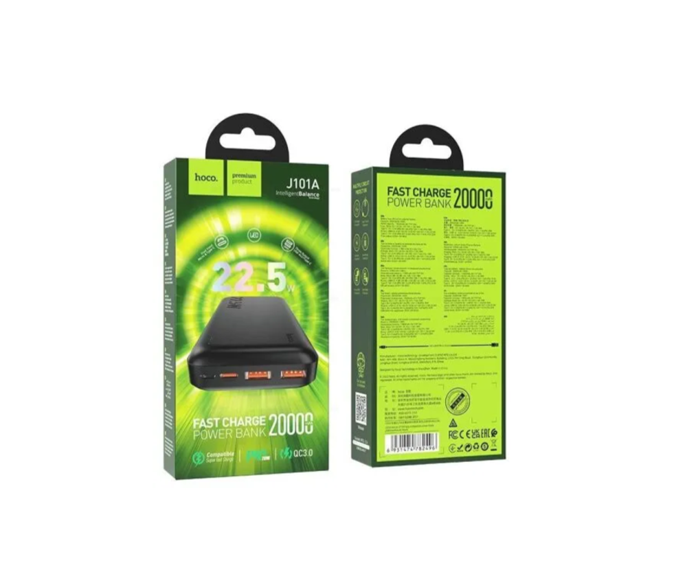 Повербанк (PowerBank) Hoco. J101A (20000mAh/QC3.0)