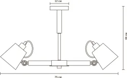 Люстра на штанге Arte Lamp OSCAR