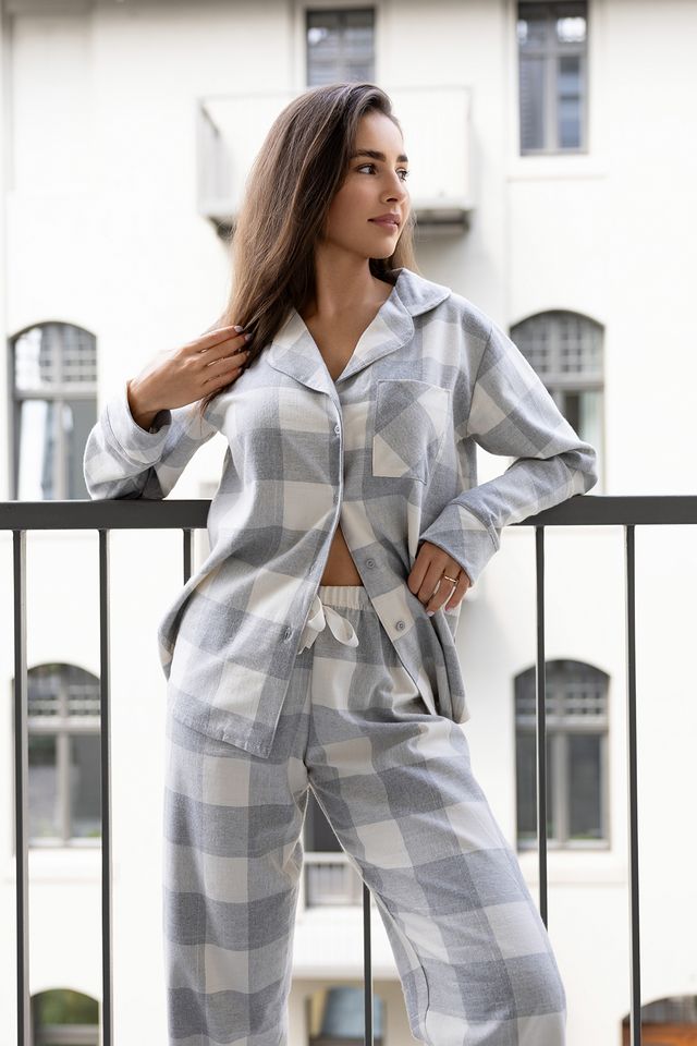 Пижама в клетку Evie