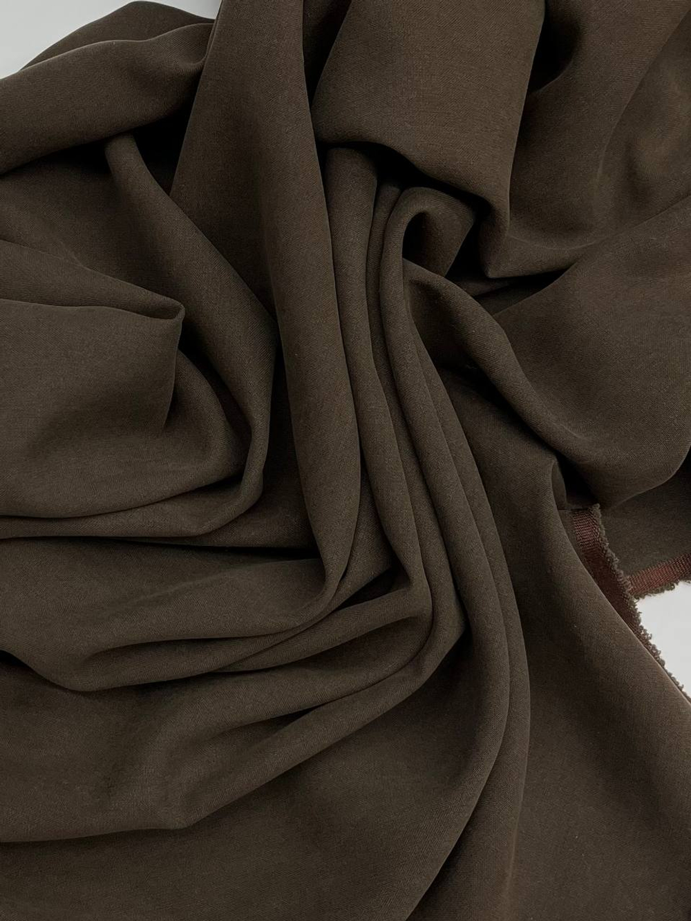 Шелк коричневый Brunello Cucinelli коричневый