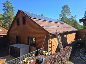 Успешный проект в Иркутске (мкр. Новолисиха): гибридная и сетевая солнечная электростанция