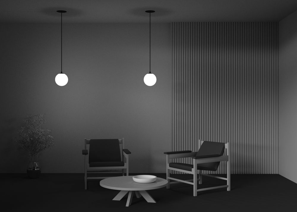 Светильник подвесной светодиодный Maytoni Luna P039PL-5W4K-20INS-B