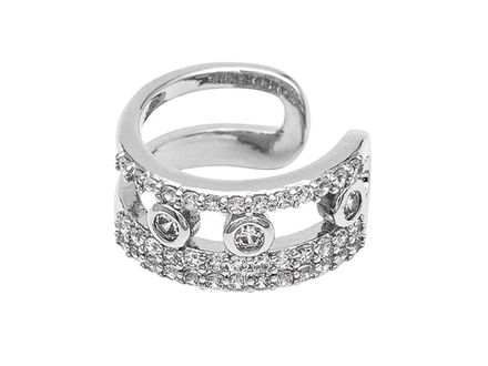 Кафф со стразами, 6мм