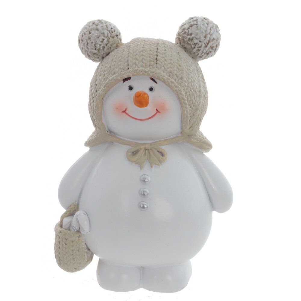 GAEM Фигурка декоративная "Снеговик", L9 W6,5 H13 см, 2в.