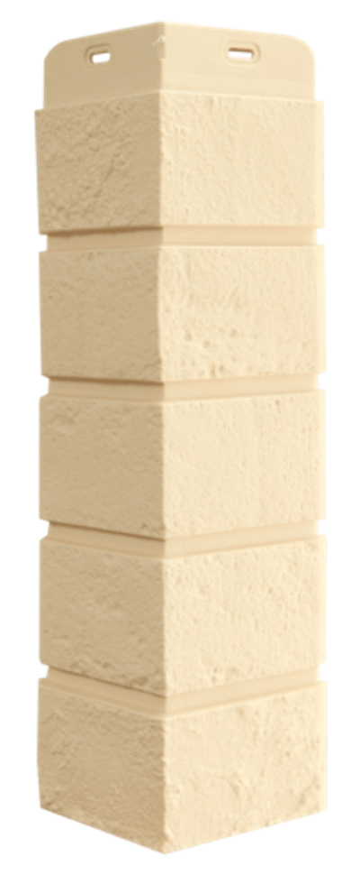 Угол "Состаренный кирпич Стандарт" - Бежевый