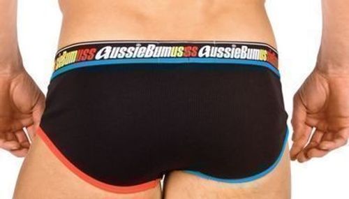 Мужские трусы брифы Aussiebum Pablo Black Brief