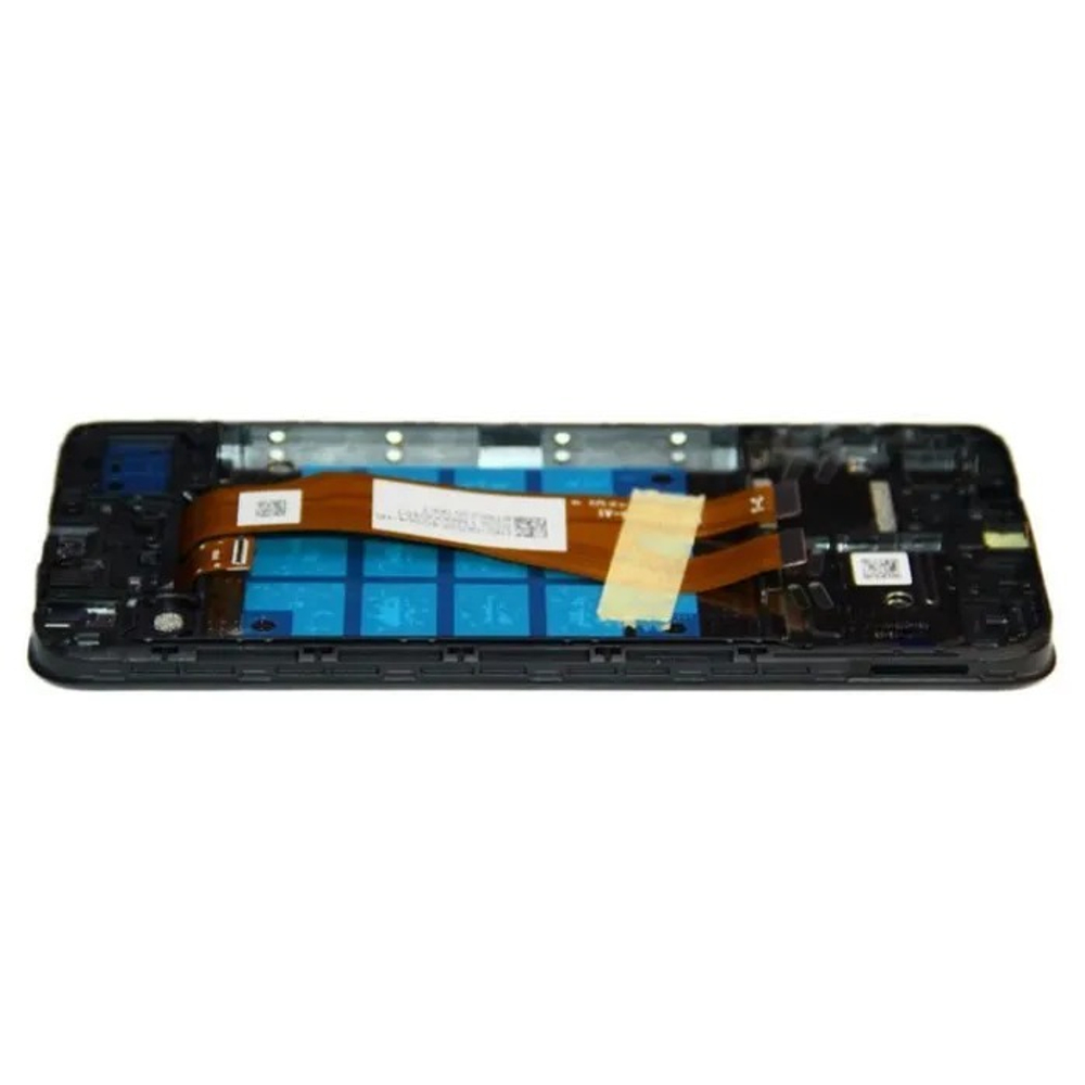 Дисплей для Samsung Galaxy A03 Core (A032F) с тачскрином и рамкой Черный - OR Ref. (SP)