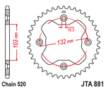 Звезда JTA881.38BLK