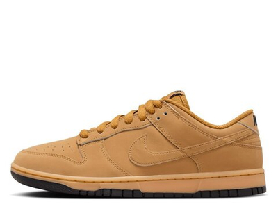 Баскетбольные кроссовки Nike Dunk Low Retro SE Wheat/Wheat-Gum Yellow-Black shoes