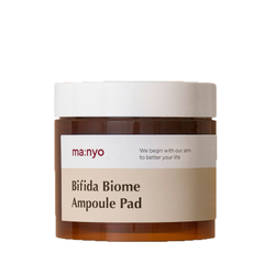 Manyo Bifida Biome Ampoule Pad - Увлажняющие пэды с бифидокомплексом, 70шт