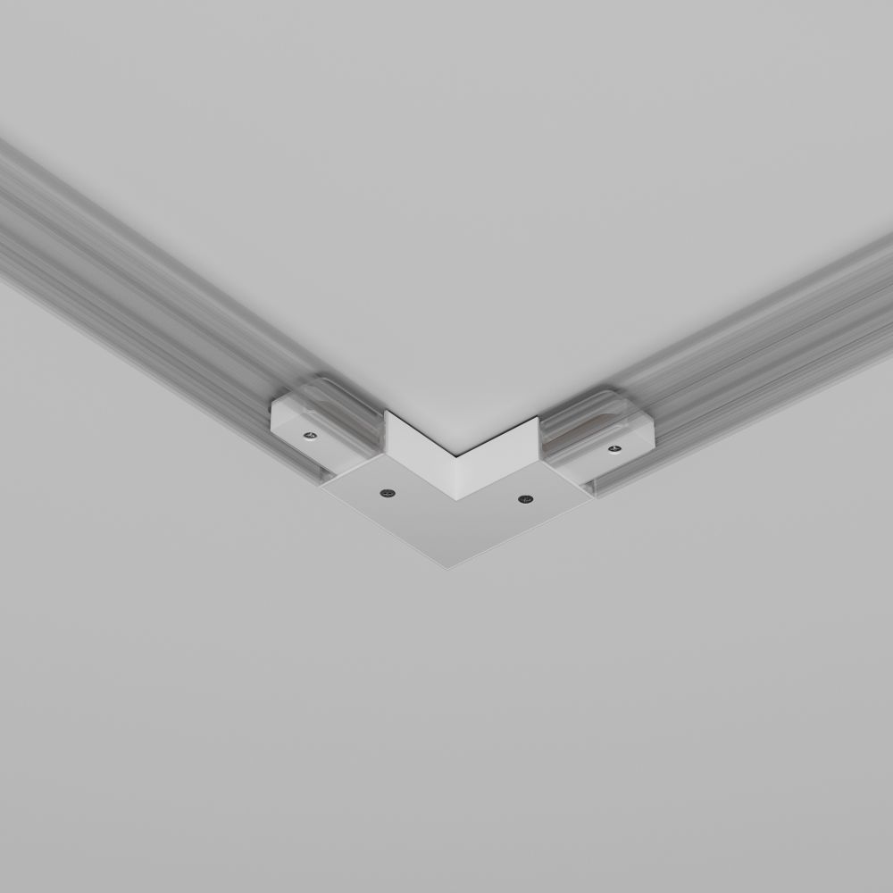 Коннектор питания угловой с вводом питания Maytoni   TRA001CLB-11W