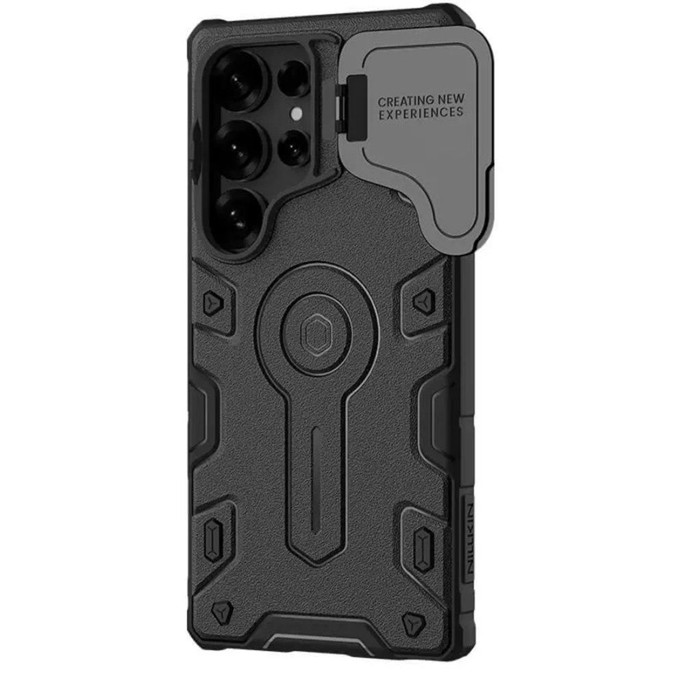 Противоударный чехол с защитой камеры Nillkin CamShield Armor PROP Case для Samsung Galaxy S25 Ultra