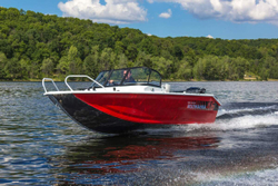 Катер-лодка алюминиевая ВОЛЖАНКА 46 Fish