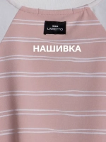 Футболка для девочки укороченная оверсайз