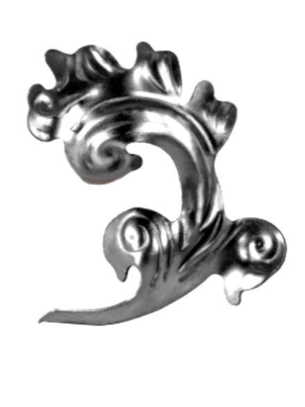 Ковка лист R 105 х 86 мм, 1 шт