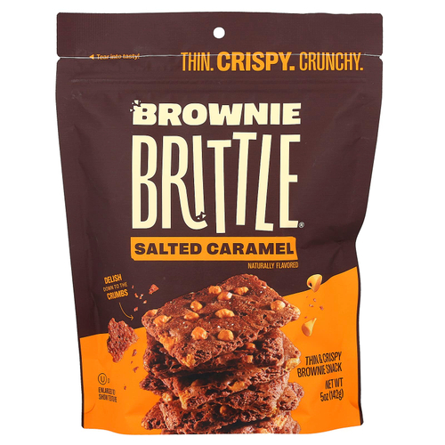Sheila G's, Brownie Brittle, соленая карамель, 142 г (5 унций)