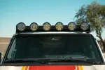Люстра на крышу для Toyota Land Cruiser Prado LC250 2024+ Крузер Крузак обвес доп свет освещение