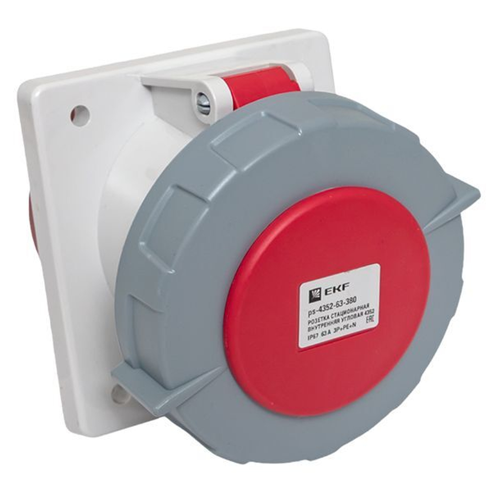 Розетка стационарная внутренняя EKF ps-4352-63-380