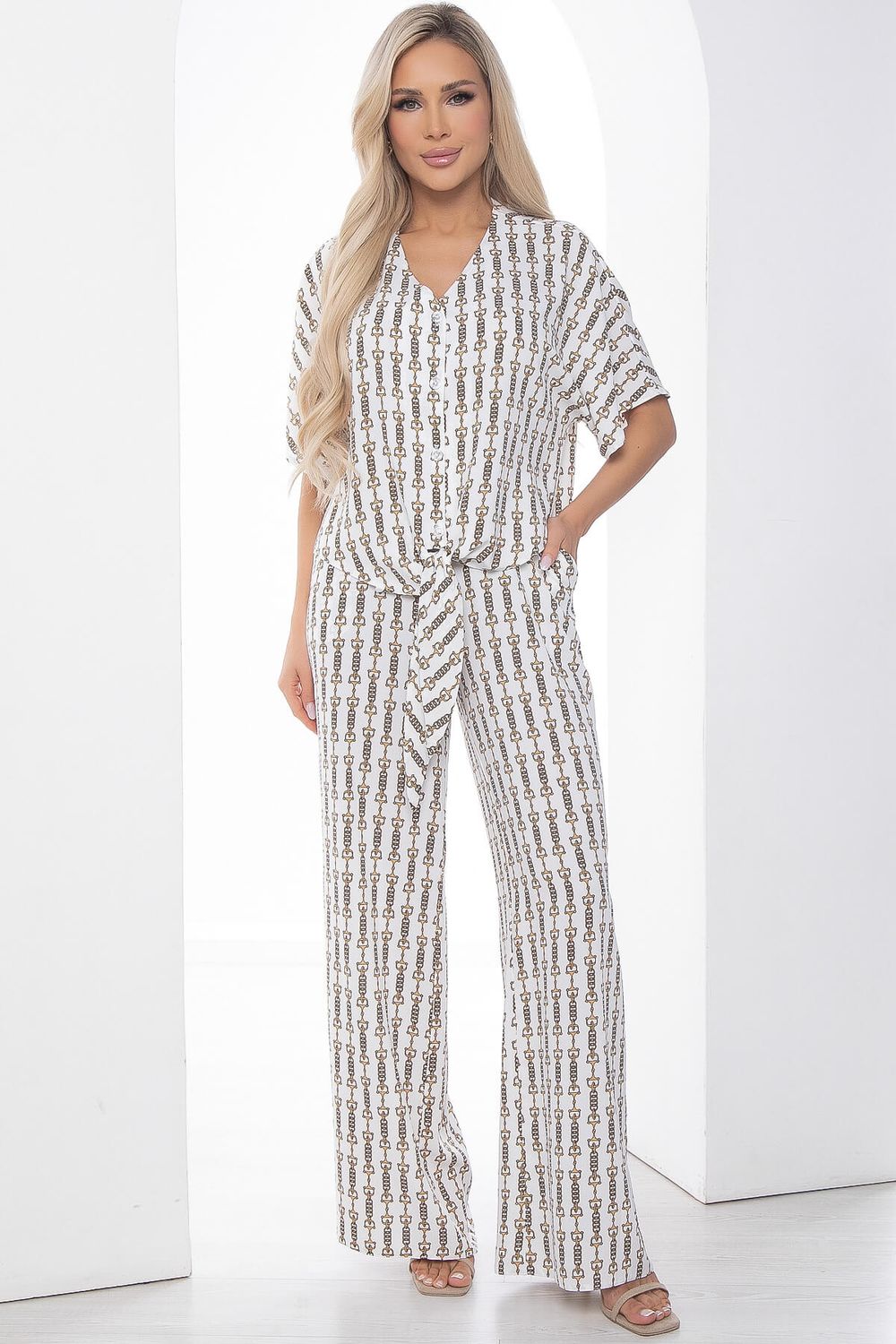 Костюм Чистый лист (белый) К15899-7М LT Collection