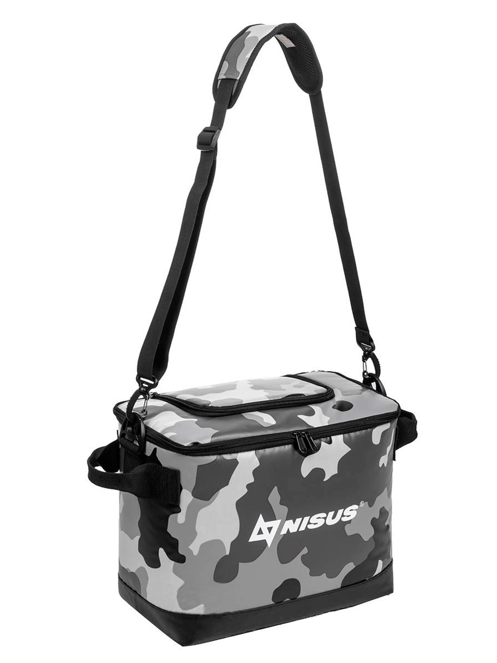 Изотермическая сумка-холодильник NISUS толстостенная водонепроницаемая 20л ПВХ (N-CBW-20)