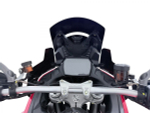 DU037NO WRS SPORT MATT BLACK WINDSCREEN (MTS V2)