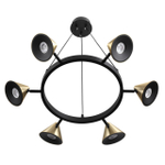 8233/6 LN Светильник GU10 6*7Вт 220В IP20 COMFI