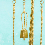 Антикварный набор каминных принадлежностей