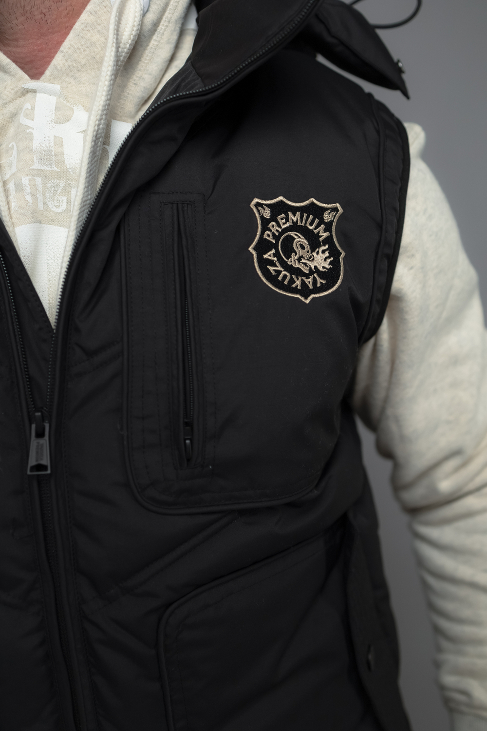 Жилетка черная Yakuza Premium 3760