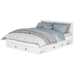 Кровать 1,6 Софт КР-16 Белый/Эмаль белая без основания