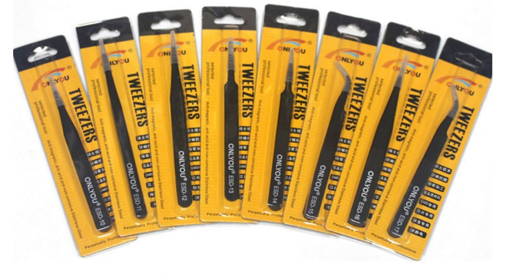 Пинцет стальной ESD-16