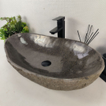 Раковина из речного камня RS-65015 71*41*15 0863