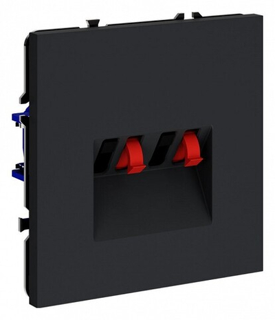 Розетка акустическая без рамки Voltum S70 VLS060307