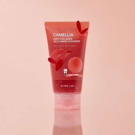 Camellia Deep Collagen Jelly Mask Cleanser Round Lab, 150ml