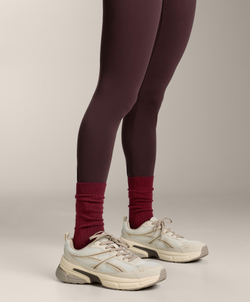 Oysho Классические носки из модала и кашемира, гранатовый