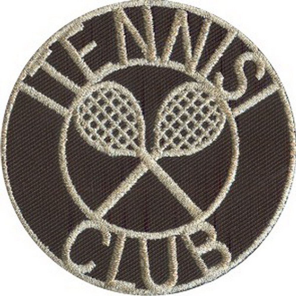 Нашивка Теннисный клуб - серебро
