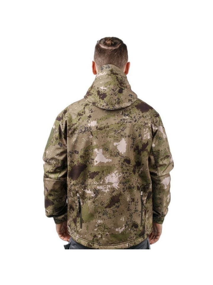 Куртка Shark Skin Soft Shell на флисе (Мох)